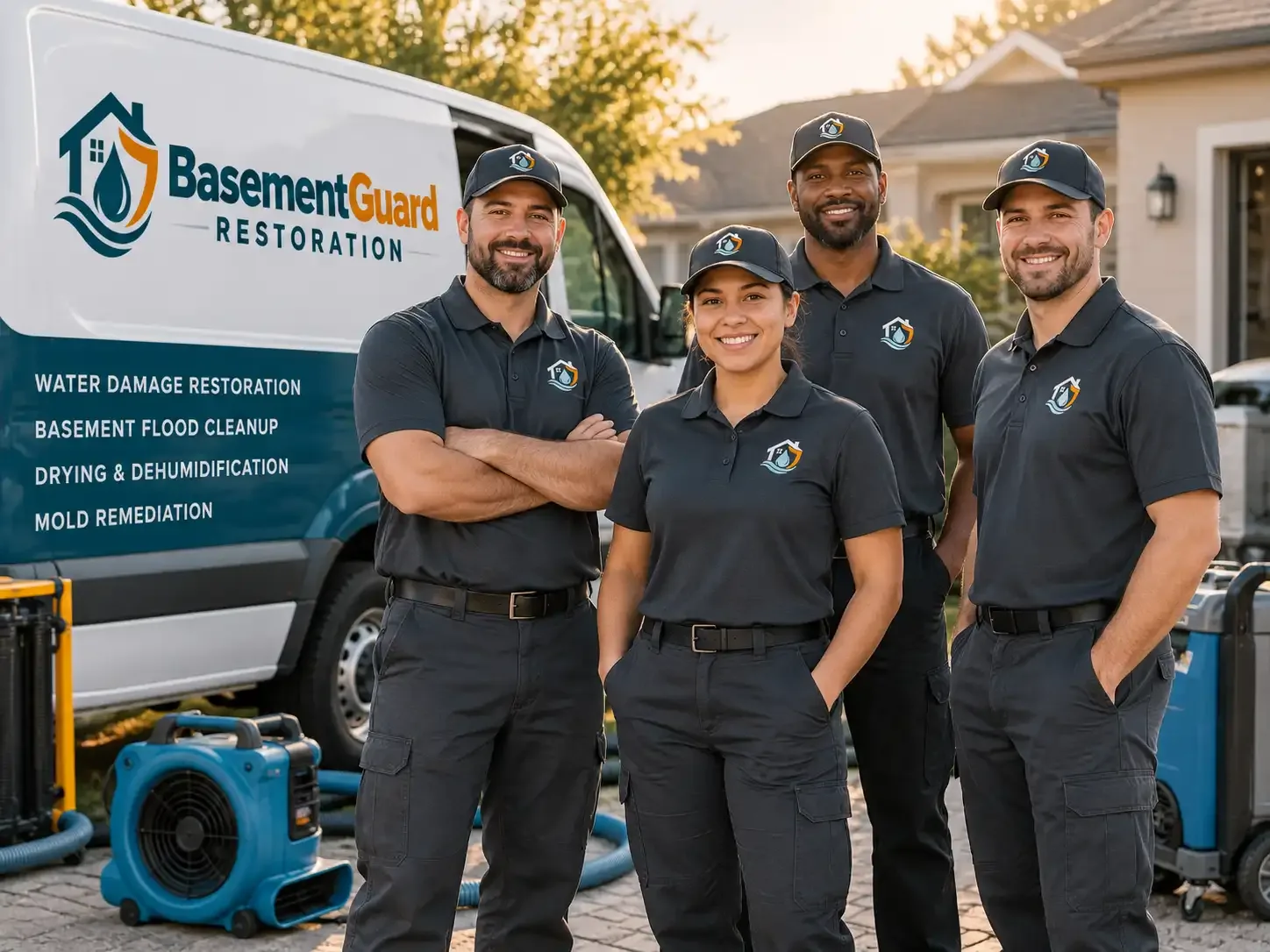 Basement Water Damage Restoration company in Harveysburg, OH